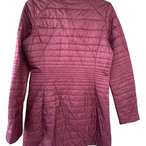 Patagonia Kai Lee Parka Long Puffer Style Jacket Womens Size Medium  Burgundy - Picture 2 of 10